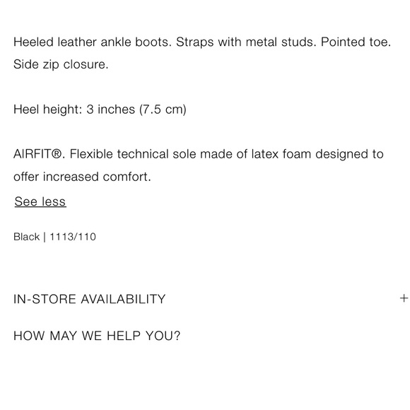 Zara genuine leather leather studded ankle boots. Missing 1 stud. - Picture 10 of 11